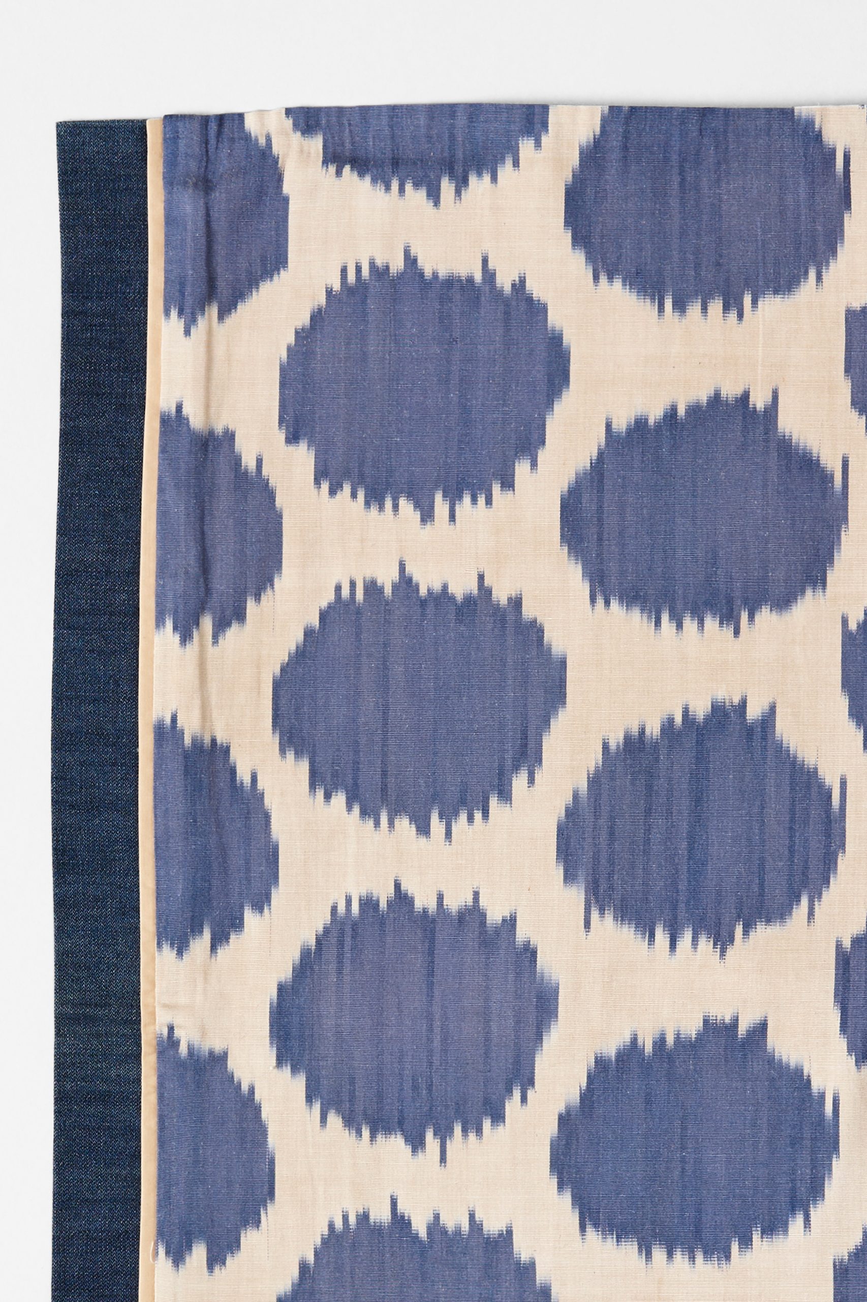 Unique Silk Ikat Runners, Blue